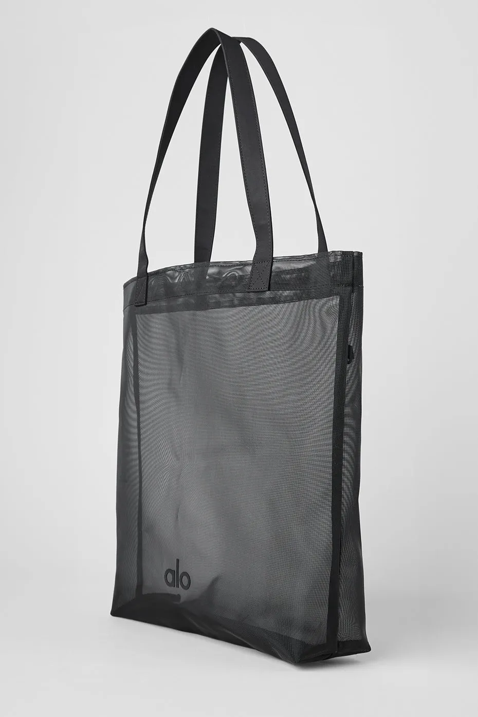 Sheer Era Tote Bag - Black
