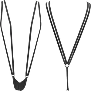 SHERRYLO Slingshot Bikini for Women Topless G String Bottom Extreme Suspender Sling Micro Bikinis