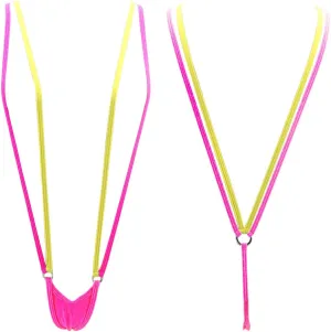 SHERRYLO Slingshot Bikini for Women Topless G String Bottom Extreme Suspender Sling Micro Bikinis