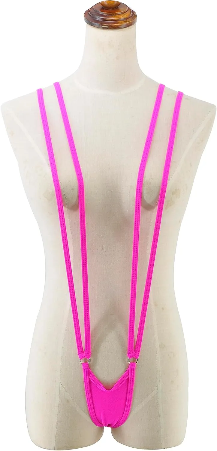 SHERRYLO Slingshot Bikini for Women Topless G String Bottom Extreme Suspender Sling Micro Bikinis
