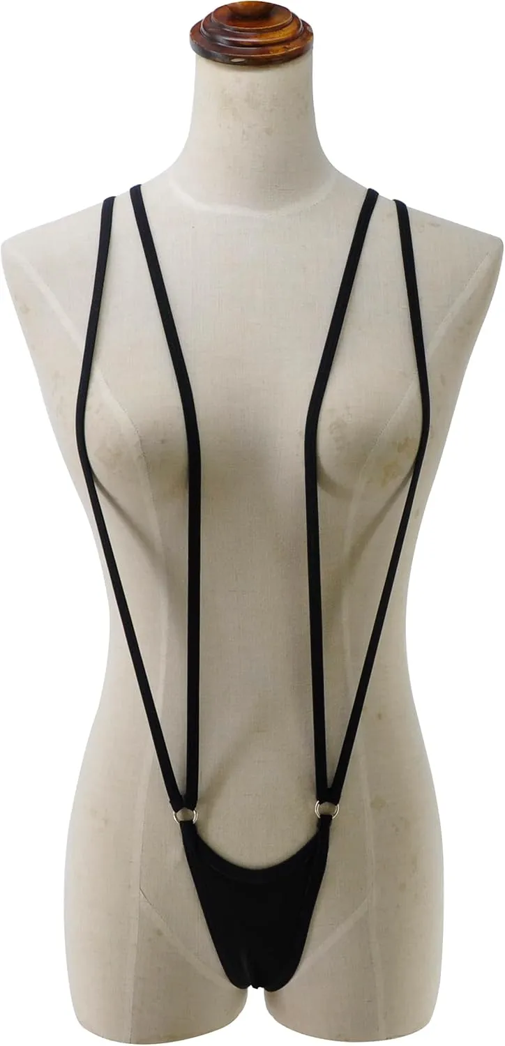 SHERRYLO Slingshot Bikini for Women Topless G String Bottom Extreme Suspender Sling Micro Bikinis