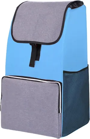 Shopping Cart Replacement Trolley, Waterproof Spare Storage Bag with Side and Front Pockets - 48L
