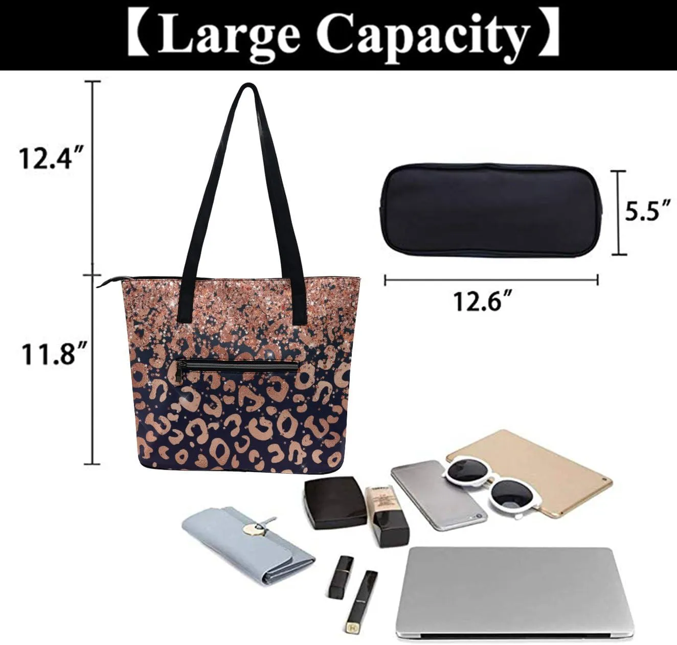 Shoulder Bag Handbags for Women Top Handle Satchel PU Leather Tote Bag for Ladies Purse Shoulder Bags
