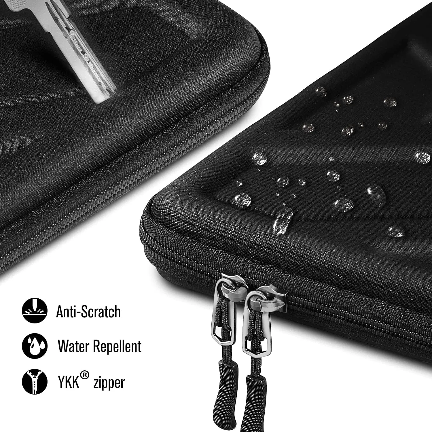 SITHON Hard Shell Laptop Sleeve Case for 15” MacBook Air M4/A3241 M3/A3114 M2/A2941 2025-2023, 16” MacBook Pro (M4/M3/M2/M1 Pro/Max) A3403 A3186 2024-2019, 15 Surface Laptop, Shockproof Computer Bag