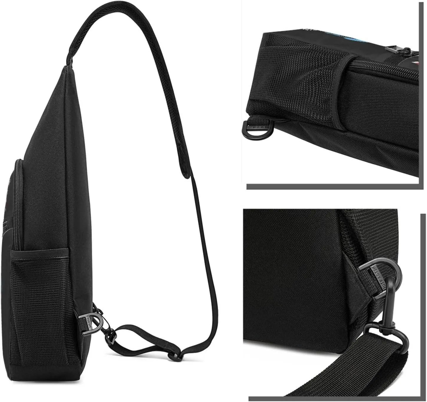 Skydiving Evolution Born to Fly,Casual one-shoulder crossbody chest bag, fashionable crossbody chest bag