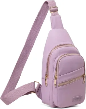 Sling Backpack Small Trendy Crossbody Bags for Women, Casual Chest Daypack Cross Body Bag Fanny Pack