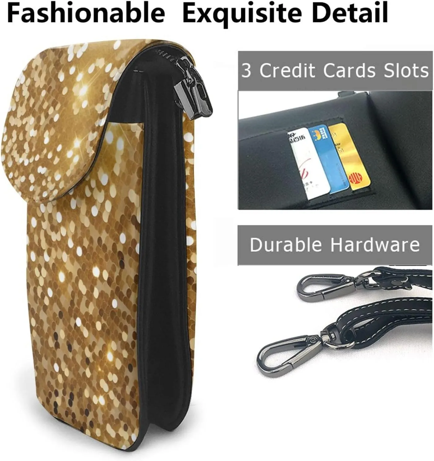 Small Crossbody Bags for Women,Leather Shoulder Bag for Cell Phone Purse with Strap and Tropical tree Printed