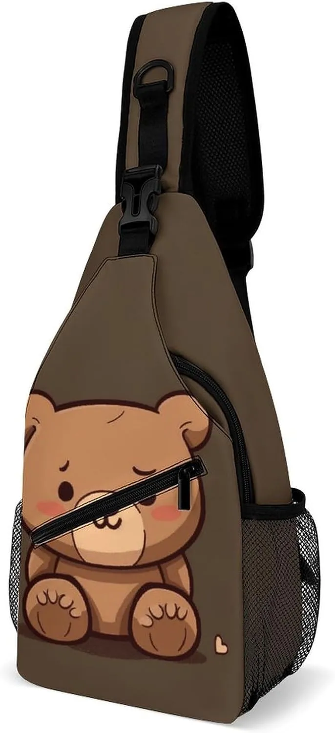 Small Crossbody Sling Backpack Flag of Venezuela Chest Bags for Traveling Chest Fashion Shoulder Bag