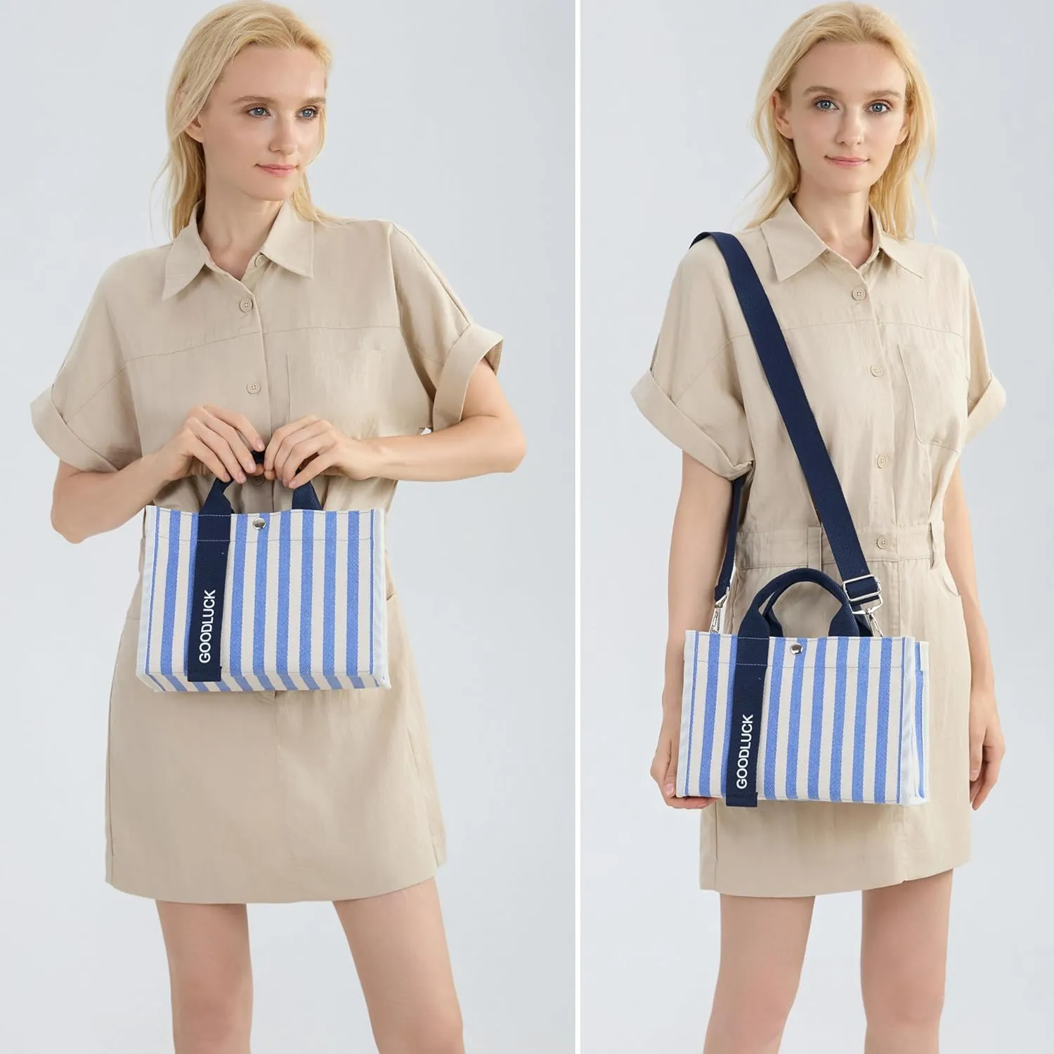 Small Cute Canvas Tote Bag for Women,Crossbody Purse Everyday Satchel Shoulder Work Bags Handbags for Gift Beach Book