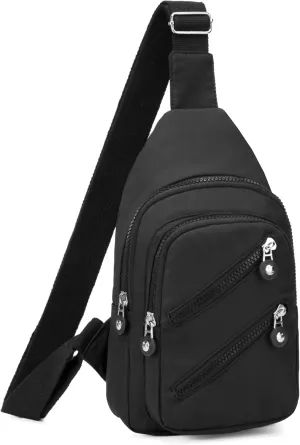 Small Sling Backpack Crossbody Sling Bag, Chest Bag Daypack Fanny Pack Cross Body Bag for Outdoors Hiking Traveling