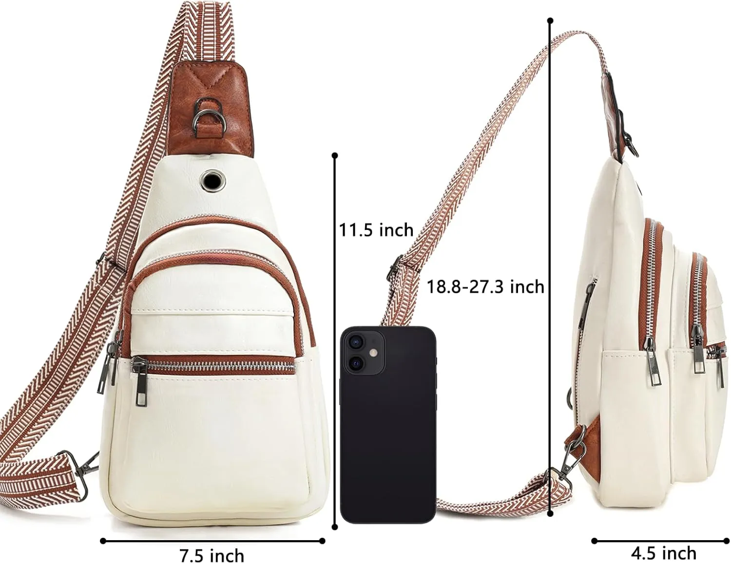 Small Sling Bag for Women, Crossbody Sling Bags for Women, Lightweight Cross Body Bag for Travel or Daily Use