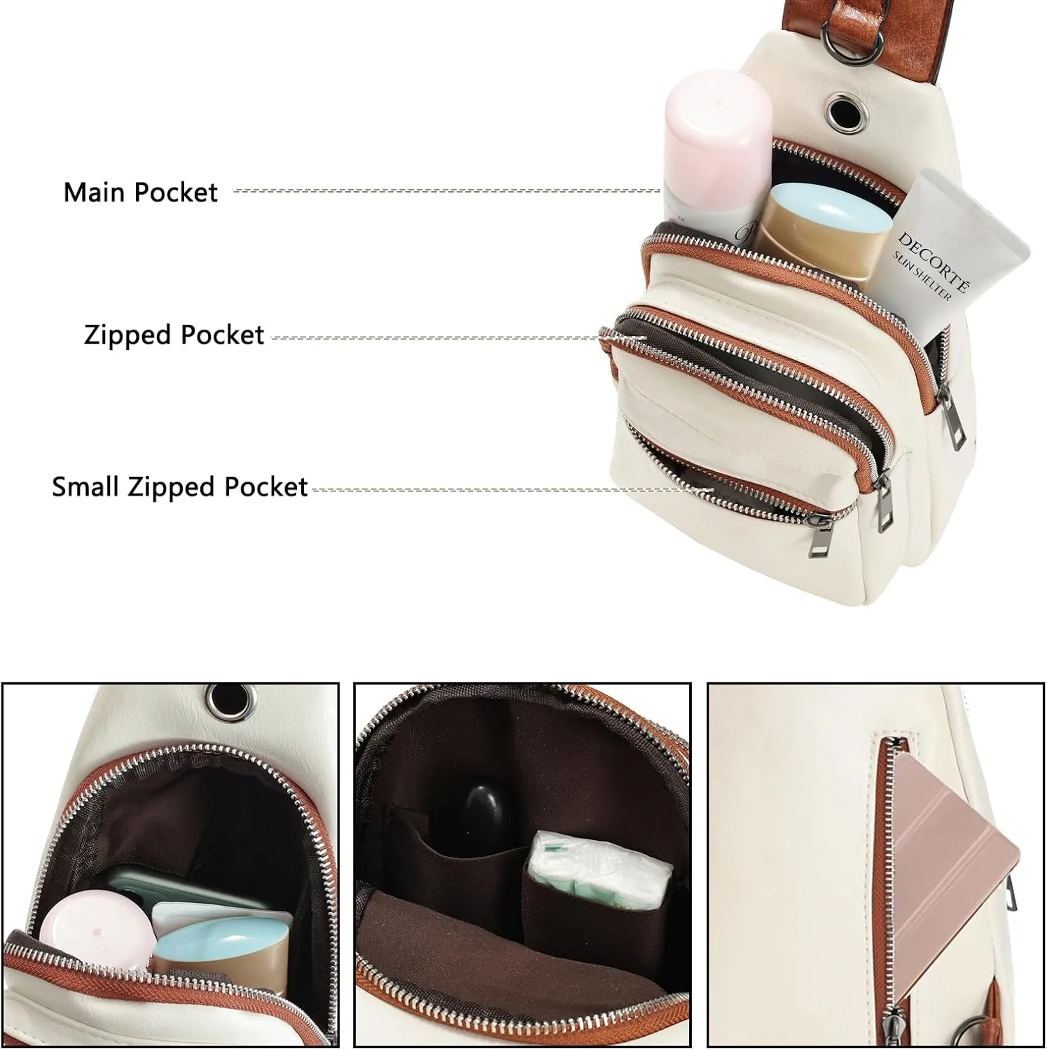 Small Sling Bag for Women, Crossbody Sling Bags for Women, Lightweight Cross Body Bag for Travel or Daily Use