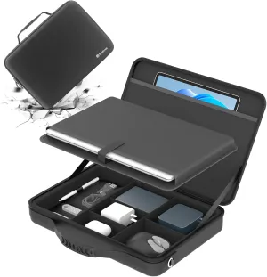 Smatree Laptop Hard Sleeve Shoulder Bag for 14 inch MSI Modern 14 C13M/C12M/B5M/B10MW, for 13.3-14 inch MSI Summit 13 AI/E13/E14 Flip Evo, for Prestige 13 Evo/13 AI Evo/14/14 Evo