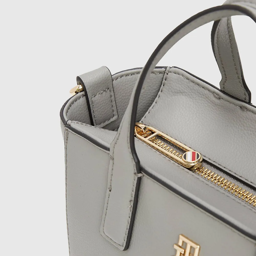 Soft Logo Mini Tote - Grey