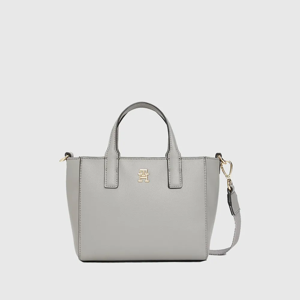 Soft Logo Mini Tote - Grey