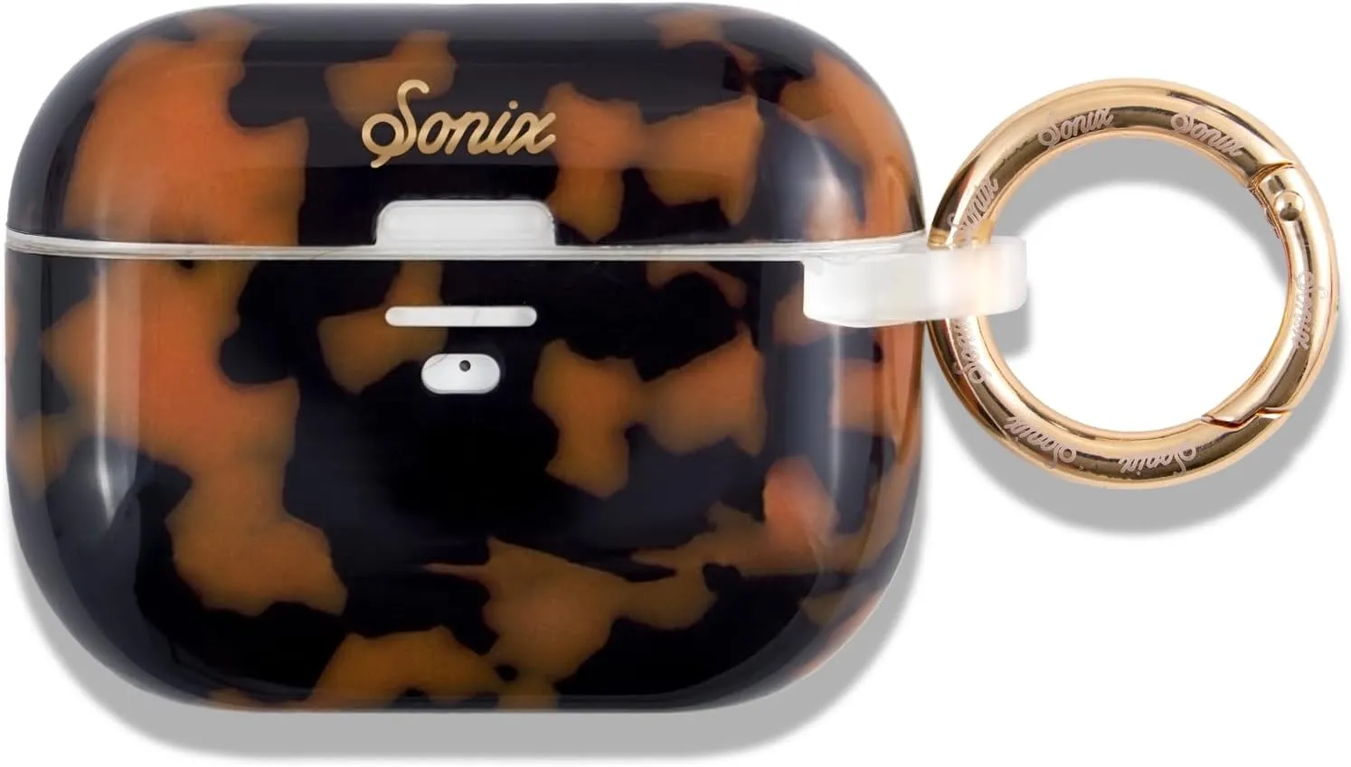 Sonix Cases for AirPods Pro 1 and 2 - Hard Cover, Protective Case for Apple AirPods Pro 1st and 2nd Generation | Brown Tort