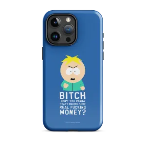 South Park Butters Make Real Money Tough Phone Case - iPhone