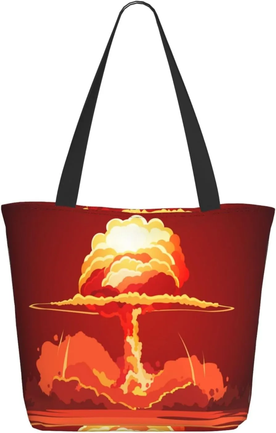 Space Meteor Star Tote Bag for Women, Travel Tote Handbags for Gym