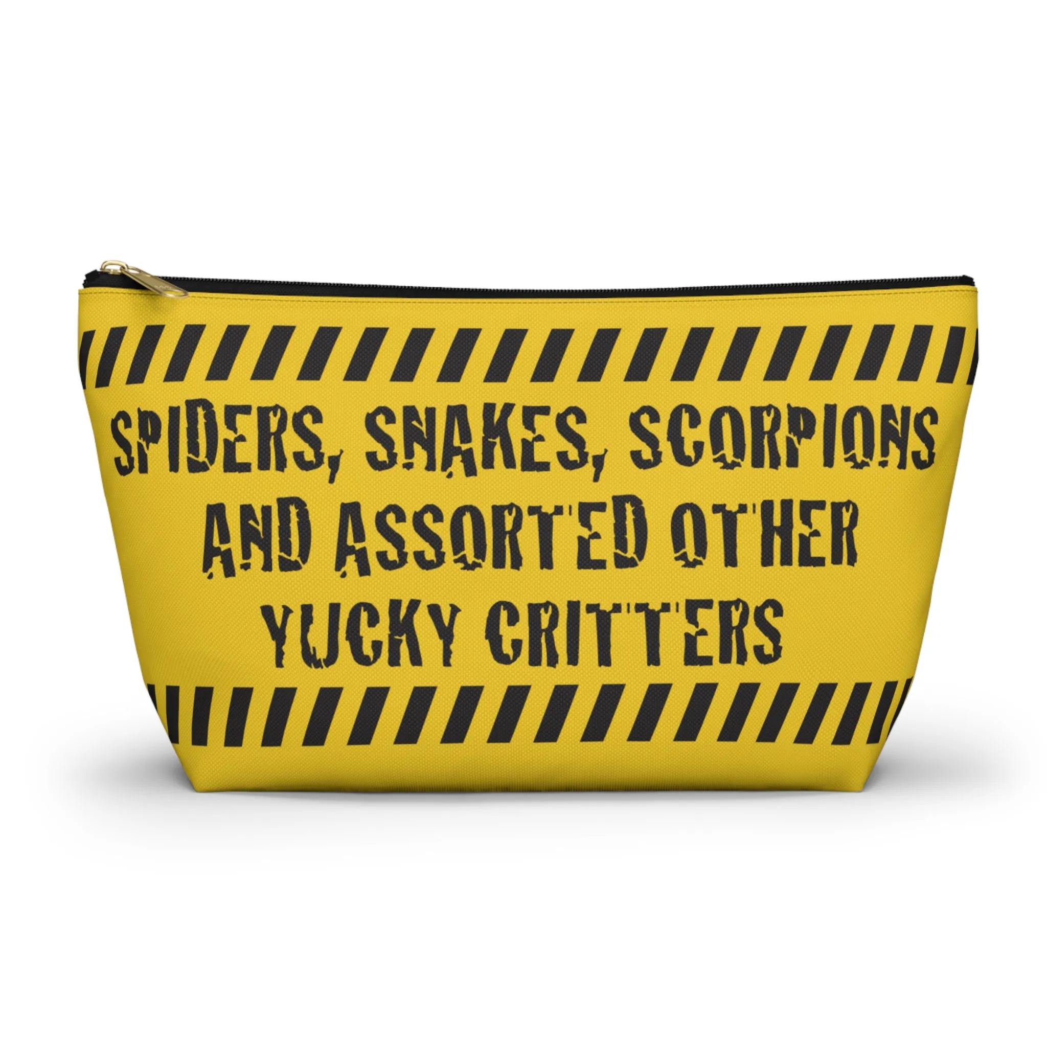 Spiders, Snakes & Critters T-Bottom Accessory Pouch