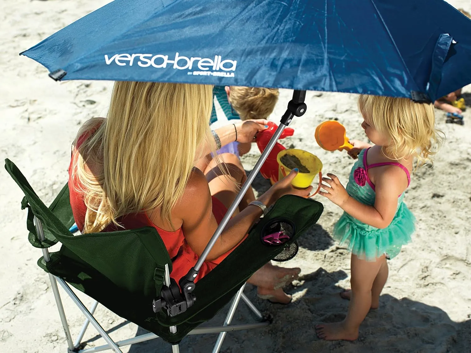 Sport-Brella Versa-Brella SPF 50  Adjustable Umbrella with Universal Clamp