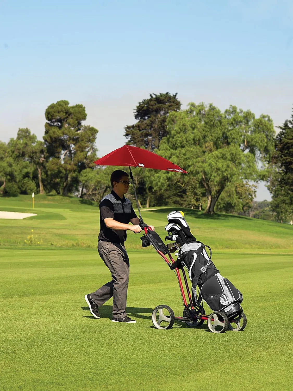 Sport-Brella Versa-Brella SPF 50  Adjustable Umbrella with Universal Clamp