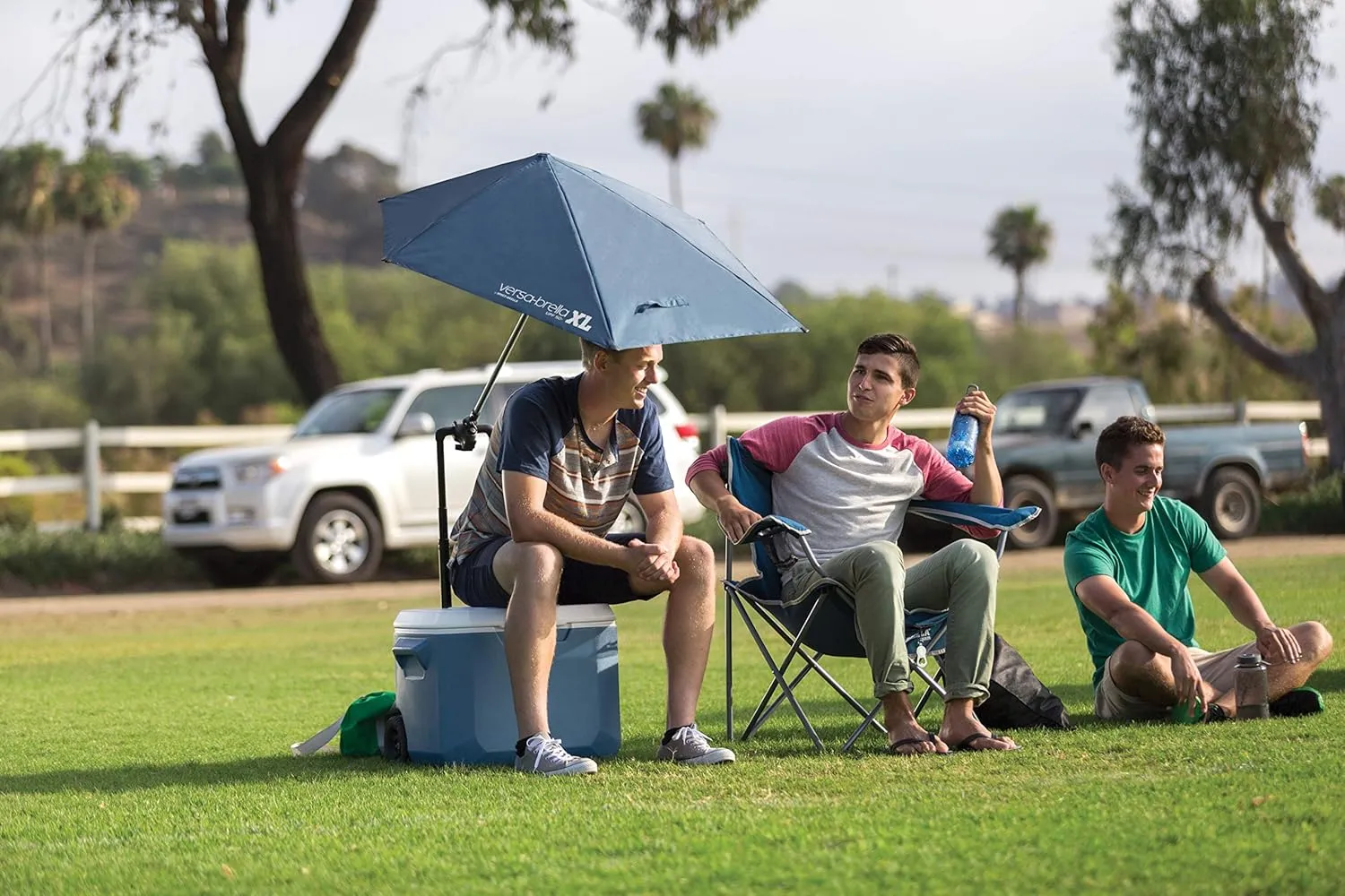 Sport-Brella Versa-Brella SPF 50  Adjustable Umbrella with Universal Clamp