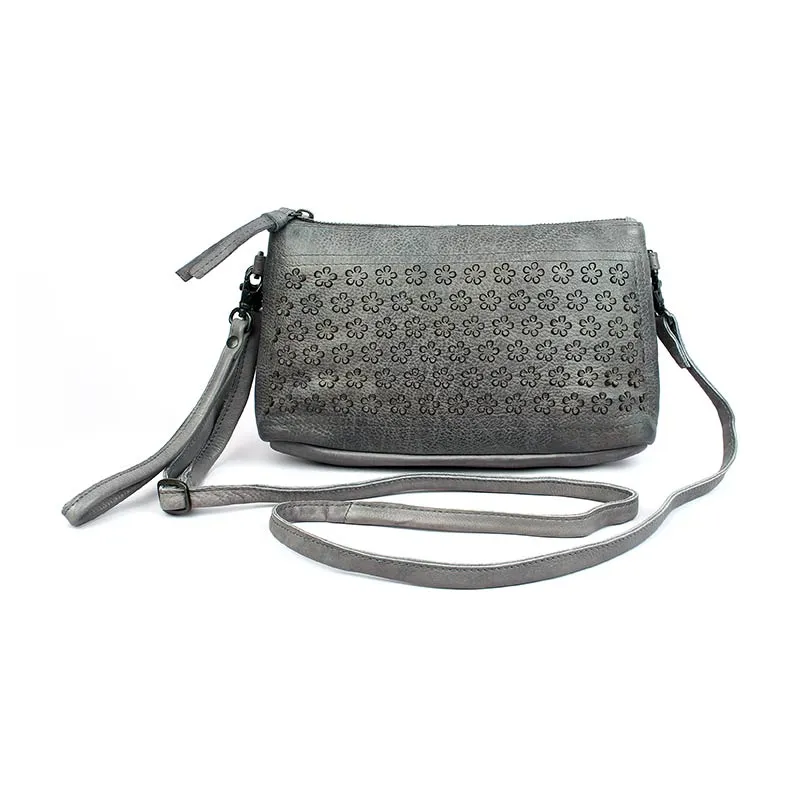 Spurflower Leather Bag