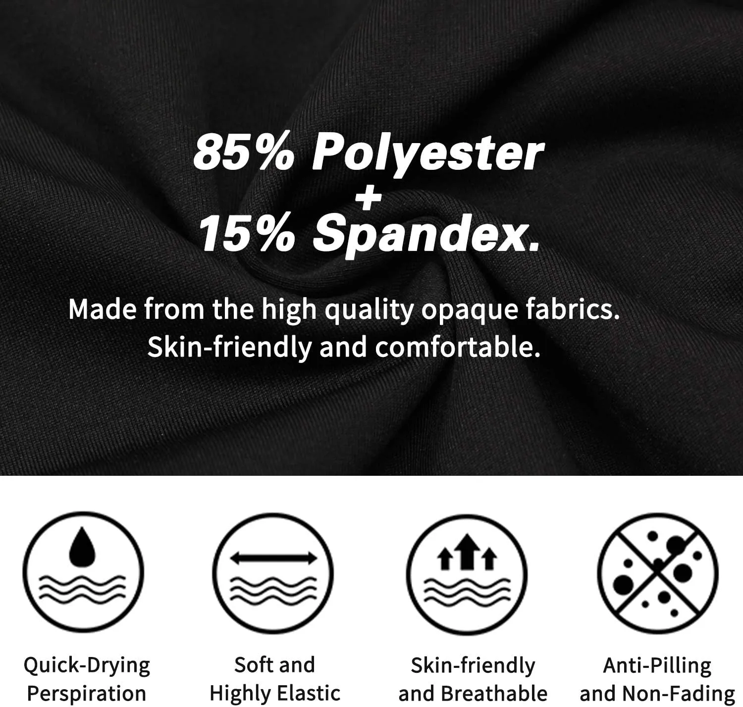 SPVISE 2 or 3 Pack Men's Compression Pants Leggings Running Tights with Pocket Cool Dry Workout Base Layer Athletic Gym Pants