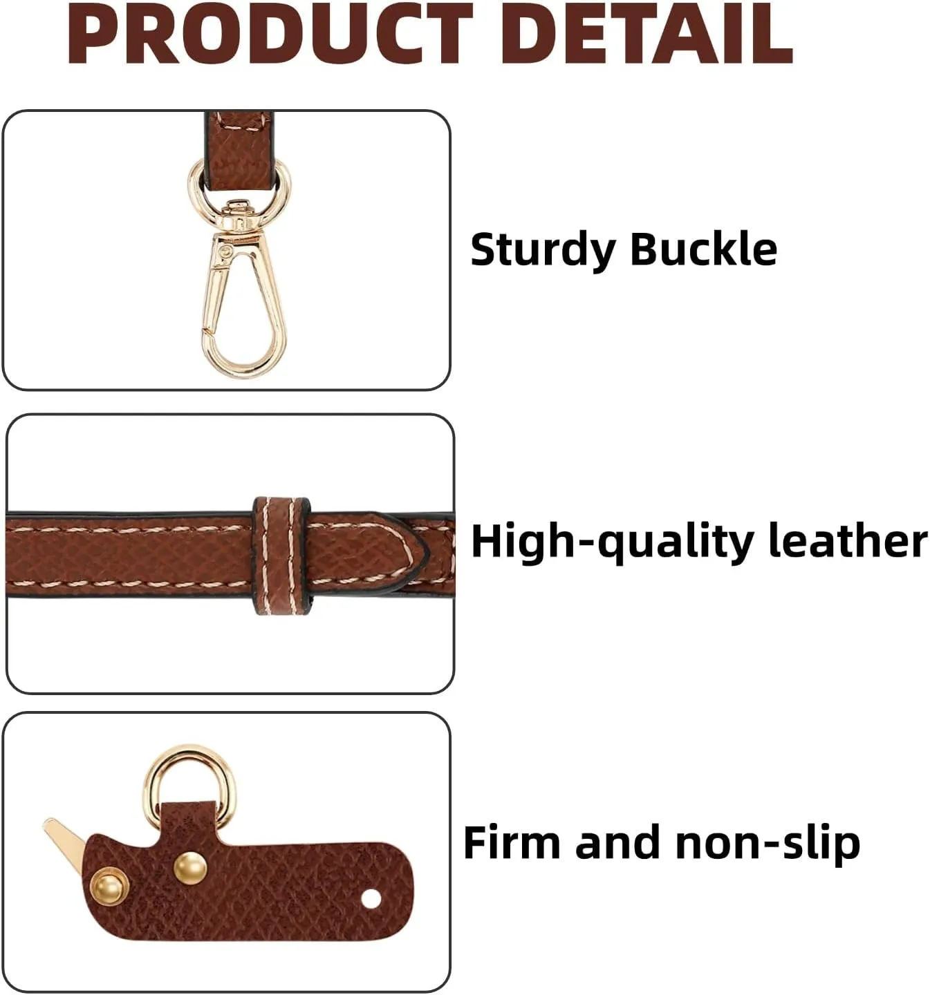 Strap Kit For Longchamp Mini Bag, Crossbody Strap, Handbag Replacement For Le Pliage Small Pouch, Shoulder Strap