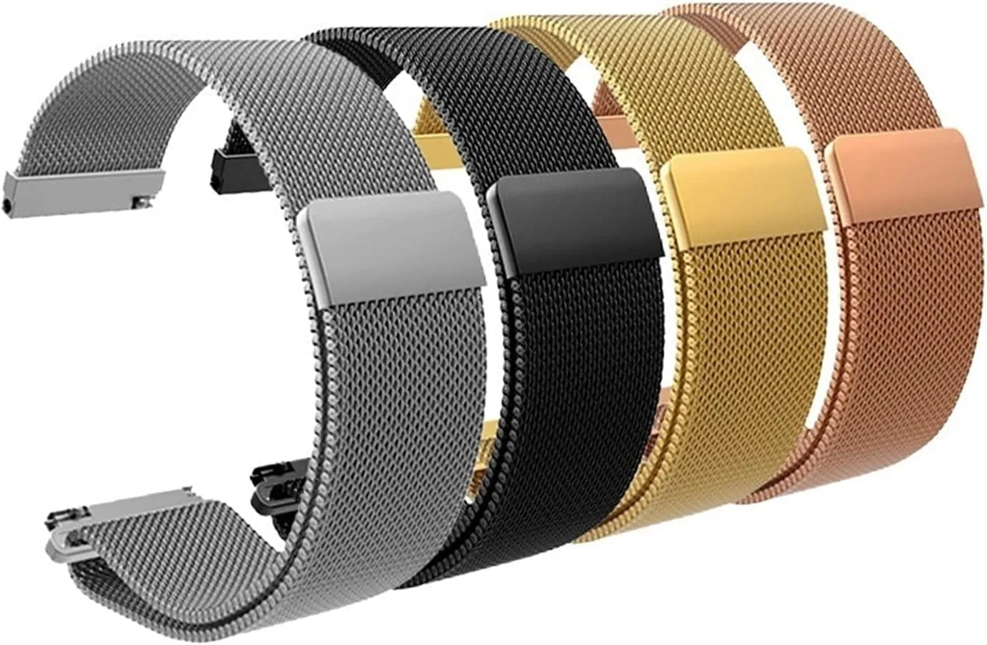 Strap Steel Strap 20/Bracelet Band Business Replacement Strap/Colorful/22mm