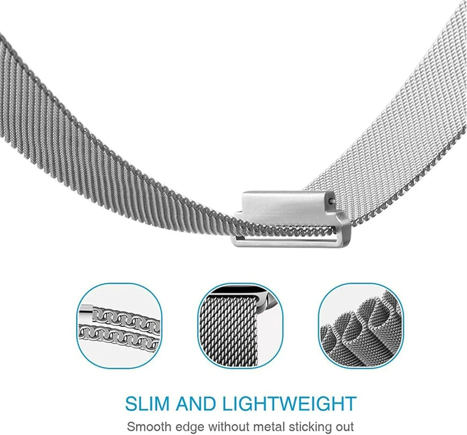 Strap Steel Strap 20/Bracelet Band Business Replacement Strap/Colorful/22mm
