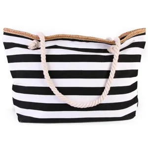 Striped Beach Tote