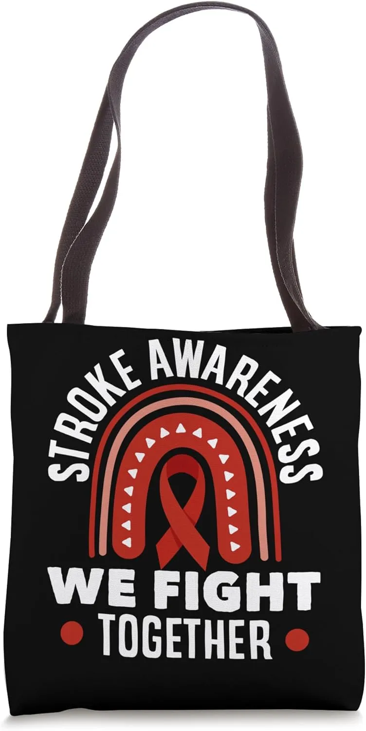 Stroke Awareness Tote Bag