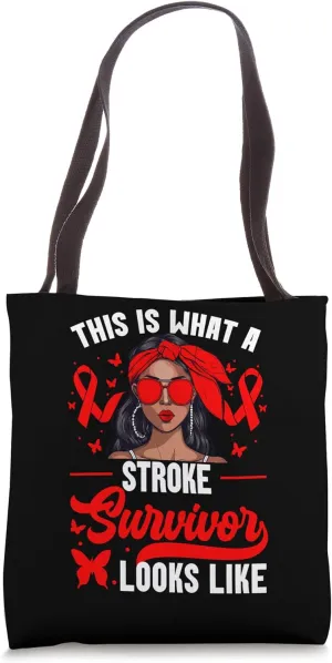 Stroke Patient Warrior Month Stroke Tote Bag