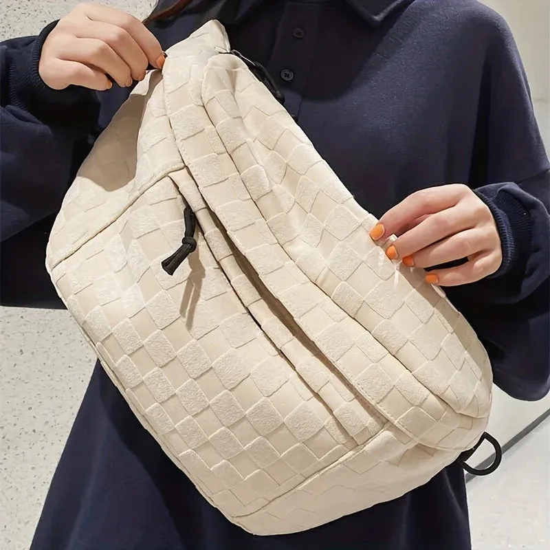 Sully | Woven Textured Sling Bag for Everyday Carry