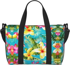 summer style hawaiian Duffel Bags for Traveling - Lightweight Personal Item Travel Bags, Gym Bags for Men and Women