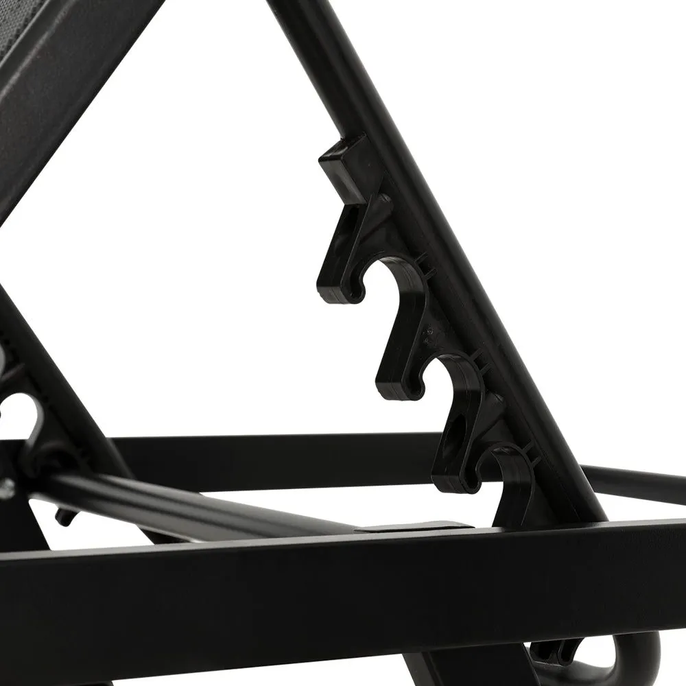Sun Lounge Lightweight Steel Adjustable