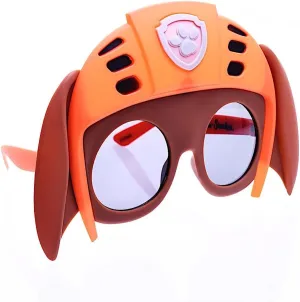 Sun-Staches Paw Patrol Child Sunglasses | Chase, Skye, Rubble, Zuma or Rocky Costume Accessory | One Size Fits Most Kids