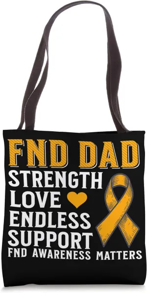 Support FND Functional Neurological Disorder Awareness Tote Bag