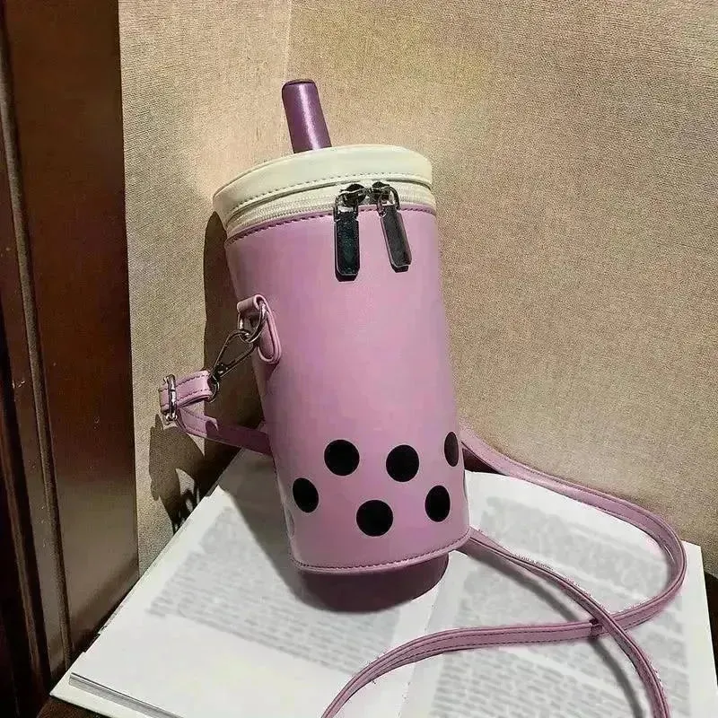 Sweet 3D Harajuku Milk Tea Design Bag
