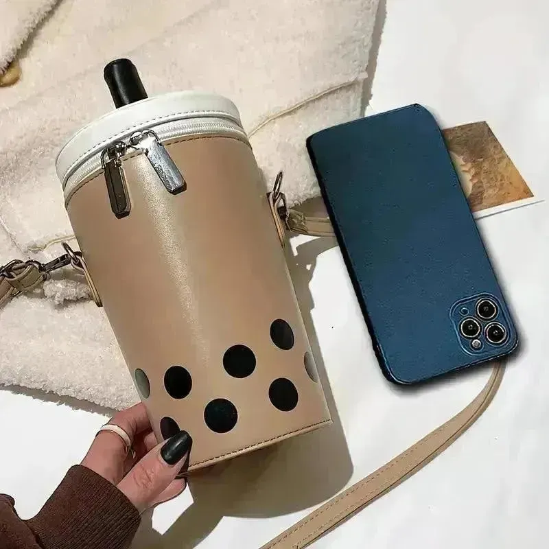 Sweet 3D Harajuku Milk Tea Design Bag