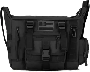 Tactical Messenger Bag Military Molle Briefcase Crossbody Shoulder Bags for Working Cycling Hunting Camping