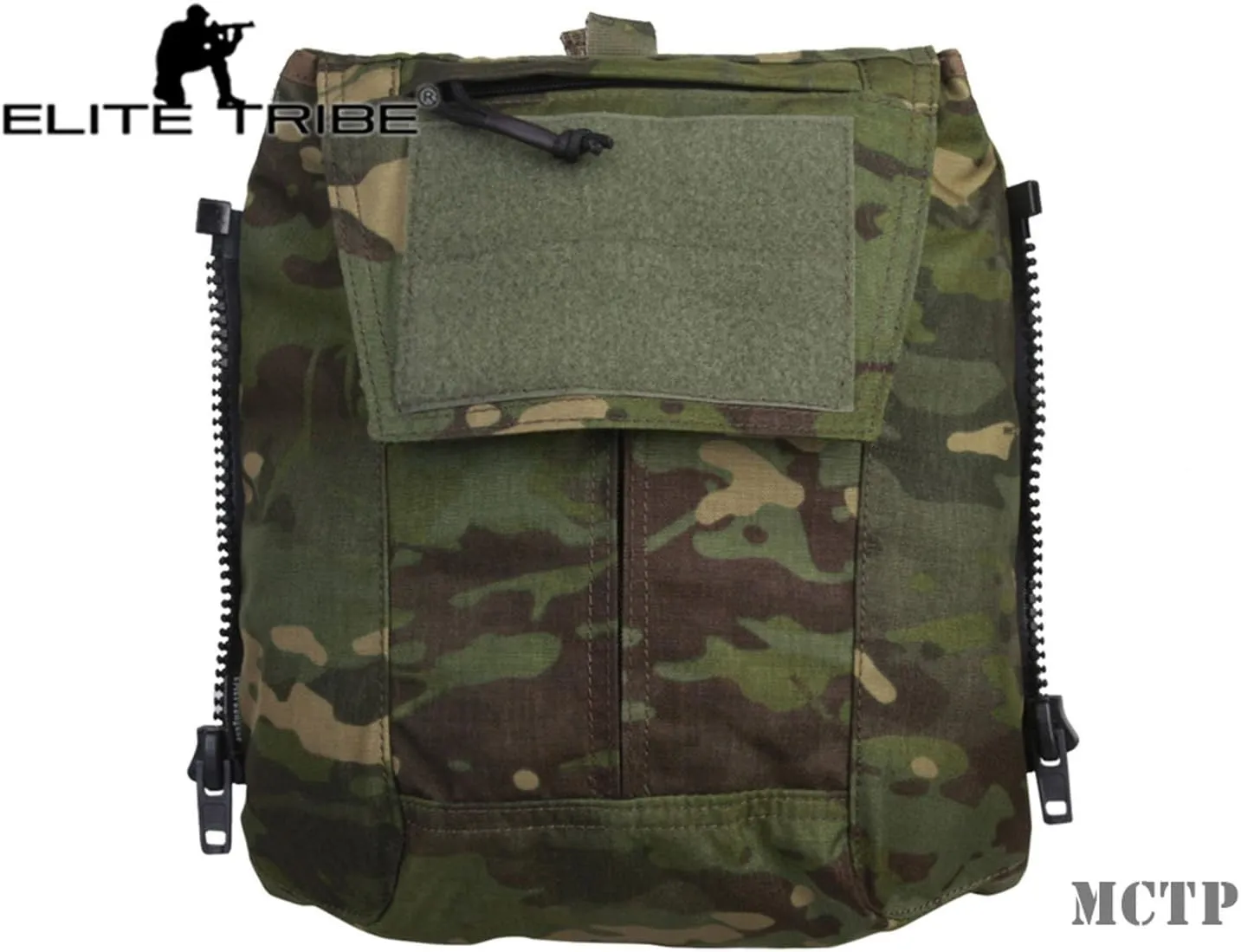 Tactical Pouch Zip-ON Panel for Vest Plate Carrier AVS JPC2.0 CPC Gear