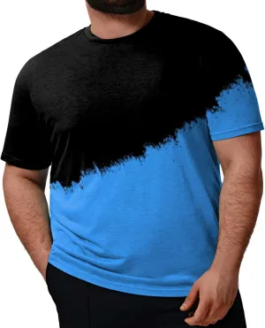 Tall Mens T Shirts Gentlemans Business Short Sleeve Fitness T Shirt Fitted Mens Tshirt Trendy Medium Shirts Blank