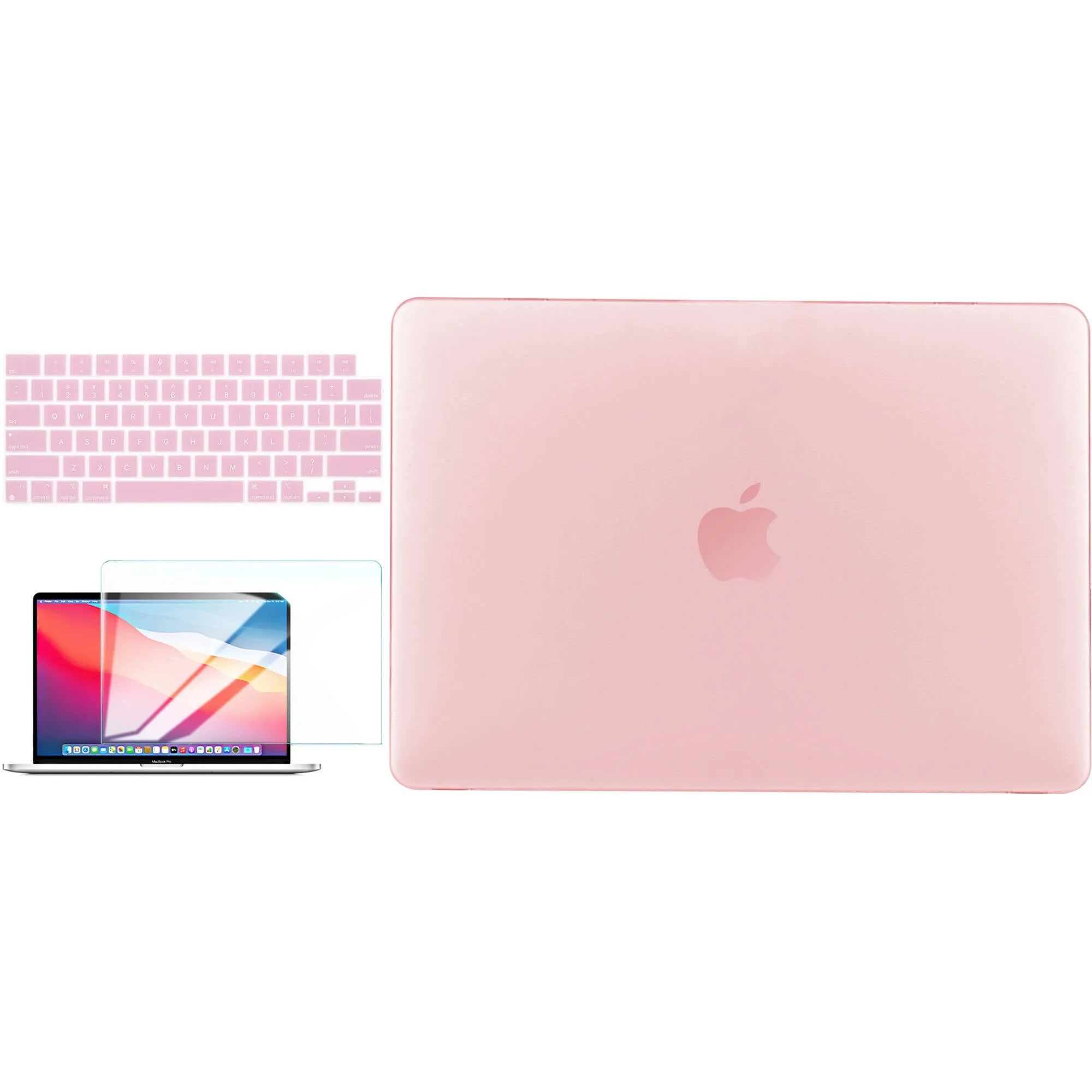 TechProtectus Colorlife Hard-Shell Case for 16.2" MacBook Pro 2021 (Rose Quartz)