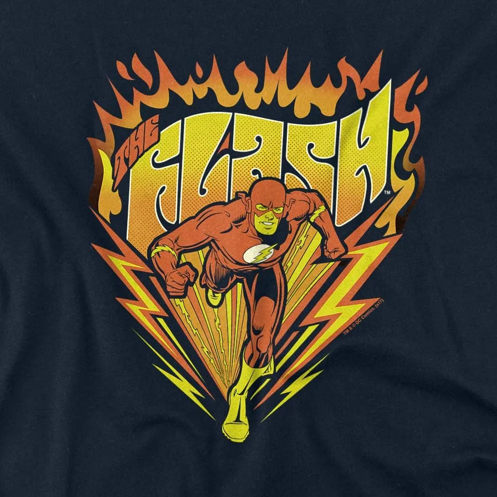 The Flash Blazing Speed Black Unisex Adult T Shirt for Men and Women