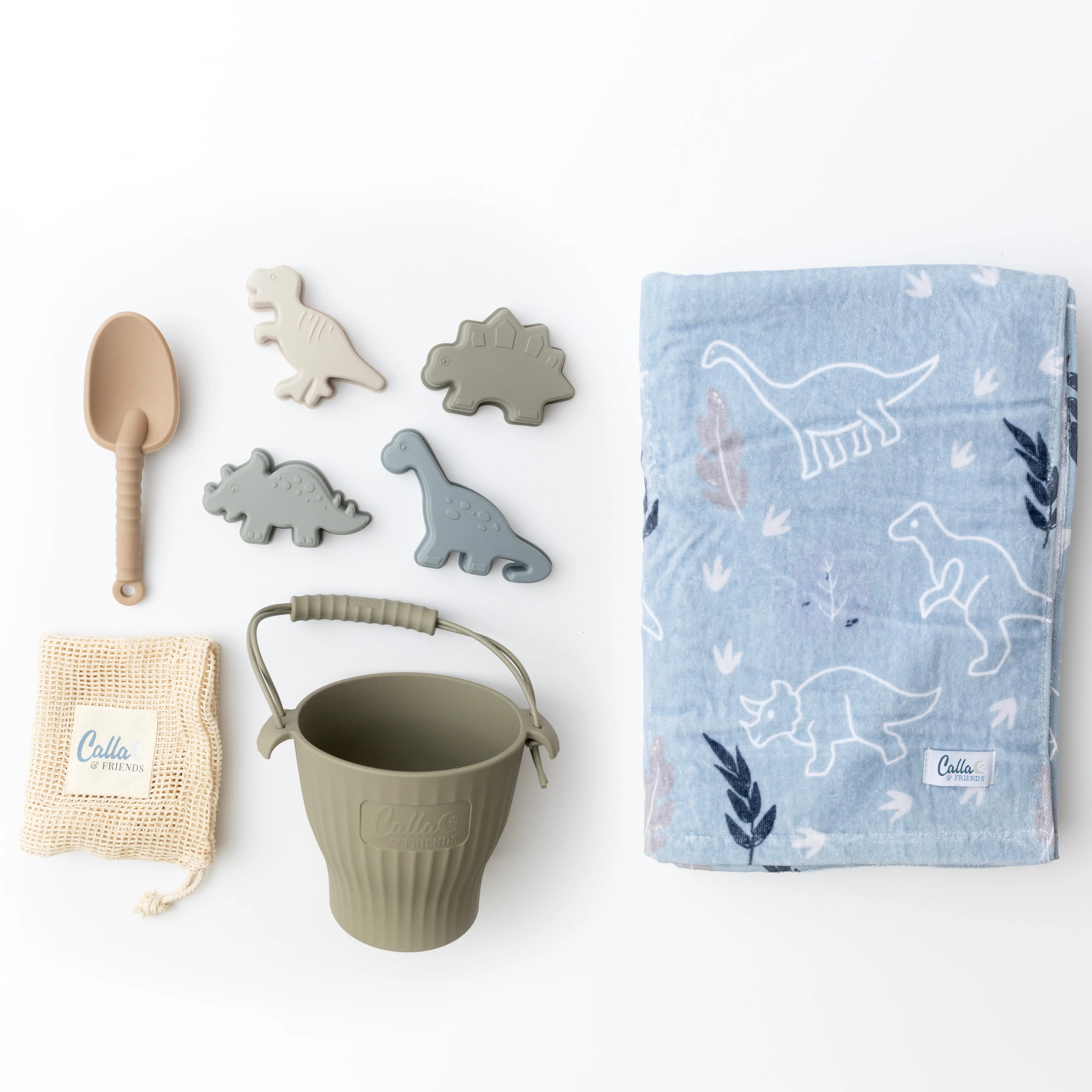The Kenzie Beach Towel - Dinos