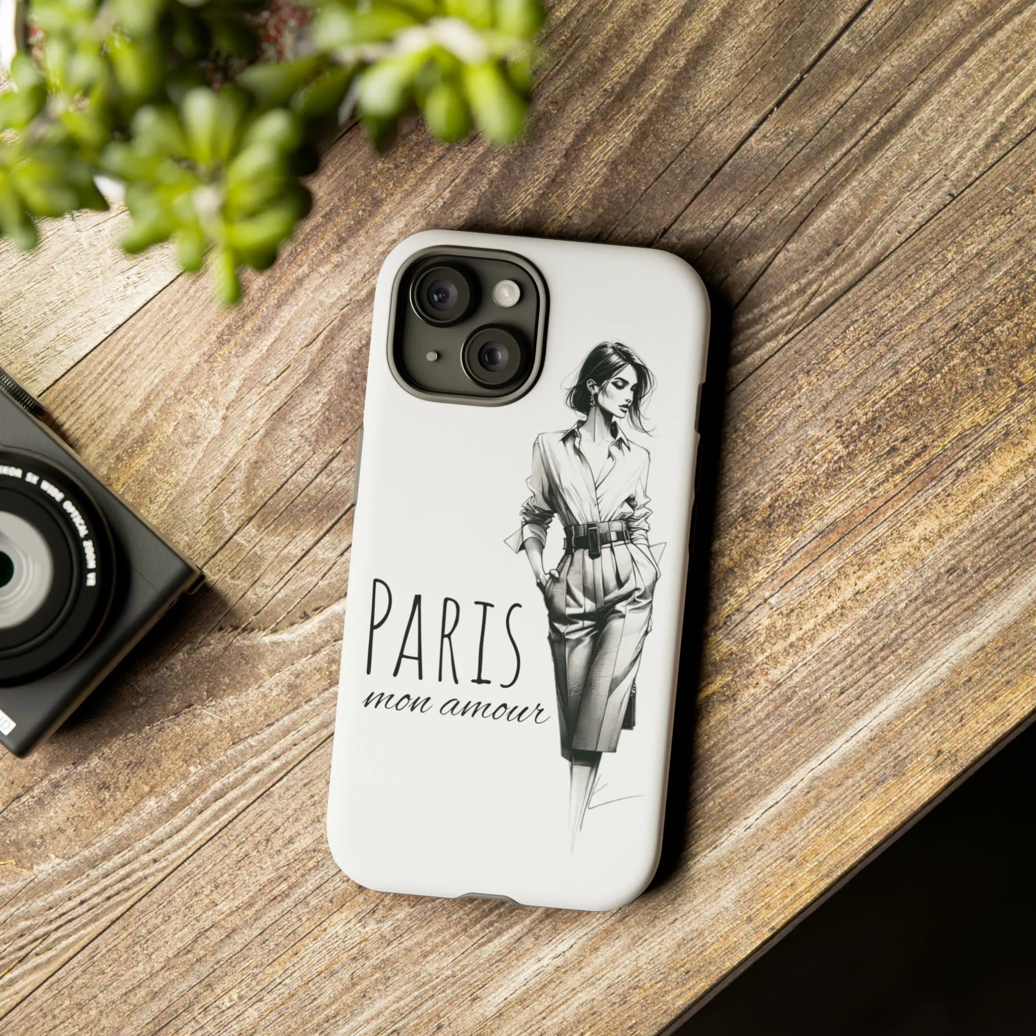 The Parisian - Hard Shell Phone Case