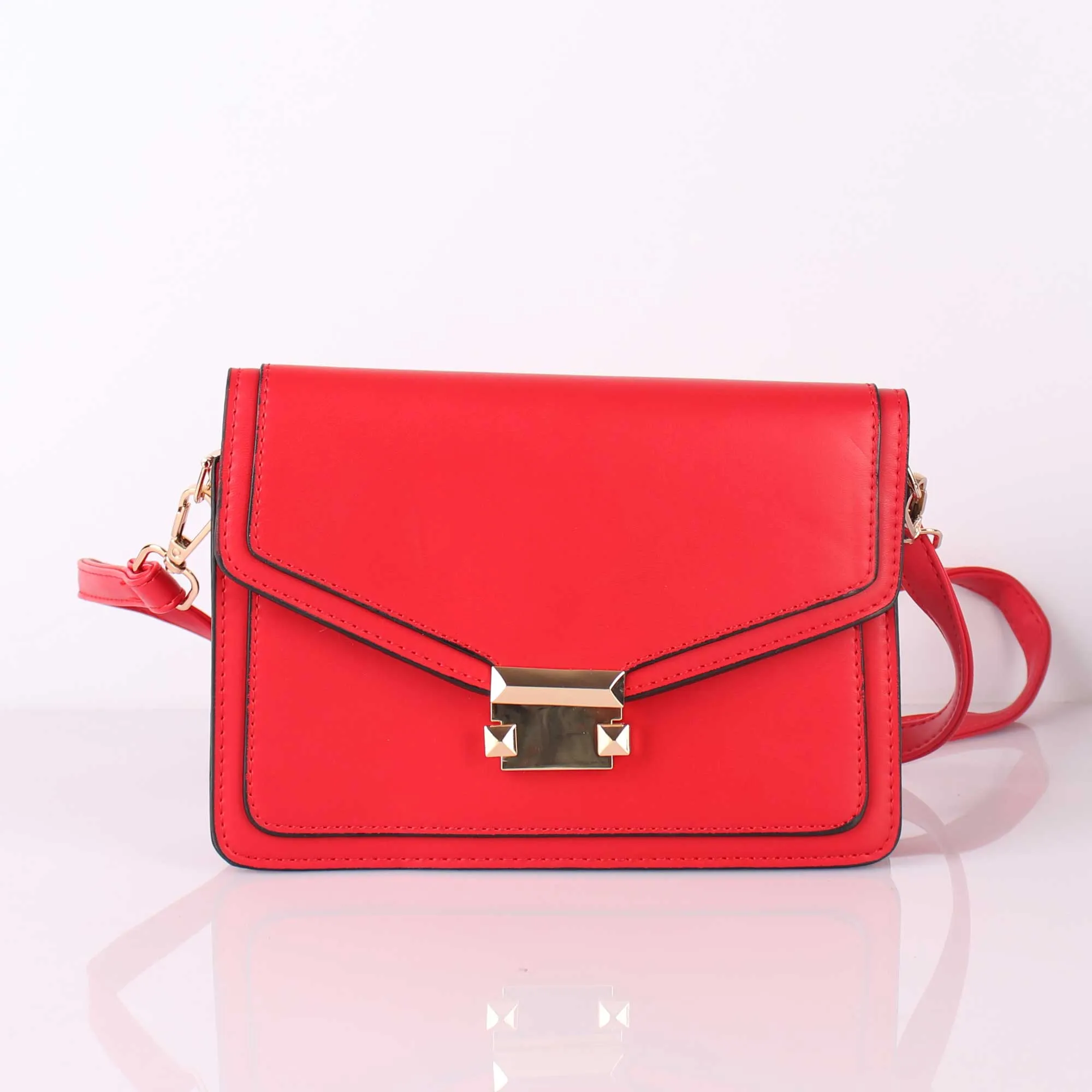 The Sassy Envelope Red Sling Bag