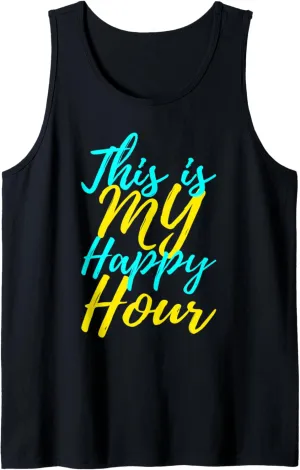 This Is My Happy Hour Gym Tank Top